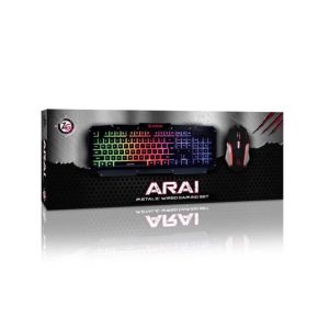 Keyboard & Mouse Metalic Zeroground KB-1700GUMS ARAI